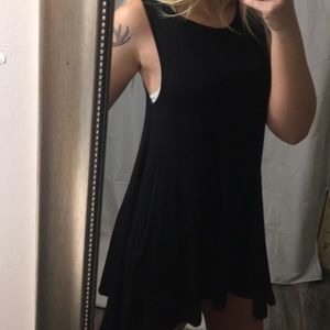 Black tank top dress